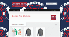 Desktop Screenshot of bostonfireclothing.com